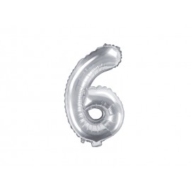 Ballons 6 Mylar 35 cm