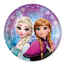 8 Assietes Reine des Neige 23 cm 8 Assietes Reine des Neige 23 cm