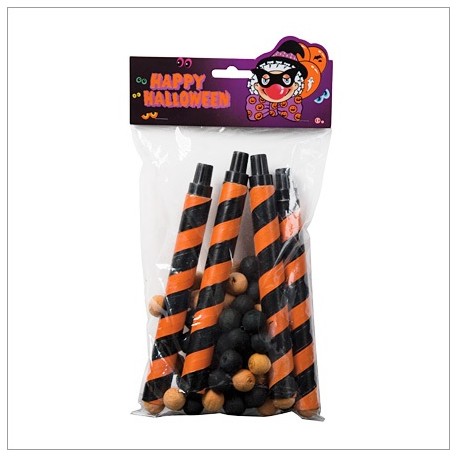 Lance Balles d'Halloween Orange et Noir