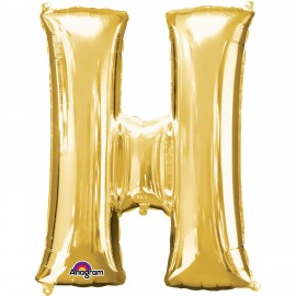 Ballon Mylar Lettre H 81 cm