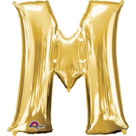 Ballon Mylar Lettre M 81 cm