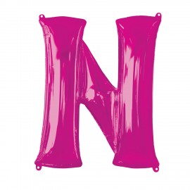 Ballon Mylar Lettre N 81 cm