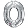 Ballon Lettre O en Mylar 81 cm