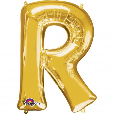 Ballon Mylar Lettre R 81 cm