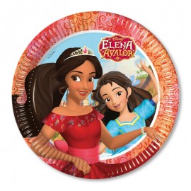 8 Assiettes Elena de Avalor 23 cm 8 Assiettes Elena de Avalor 23 cm