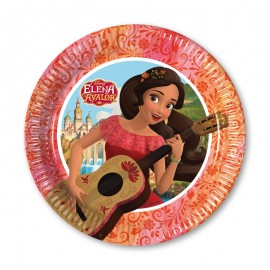 8 Assiettes Elena d'Avalor 20 cm 8 Assiettes Elena d'Avalor 20 cm
