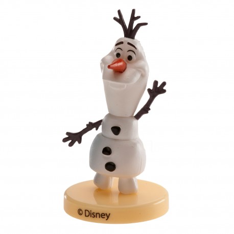 Figurine de Frozen pour Gâteau Olaf 9 cm