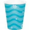 8 Gobelets Licorne Baleine 266 ml