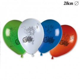 8 Ballons Les Avengers 28 cm