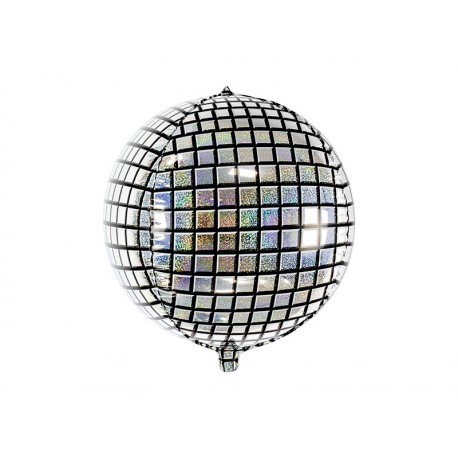 Ballon d'Aluminium en Forme de Boule à Facettes