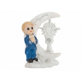 Figurine Ma Première Communion Garçon de Lune 9 cm