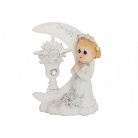 Figurine Ma Première Communion Fille de Lune 15 cm