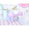 6 Contours à Cupcakes Licorne