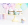 6 Contours à Cupcakes Licorne