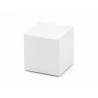 10 Boîtes en Papier Carrées Blanches