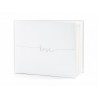Livre de Signature Blanc avec Mot "Love"