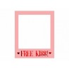 Cadre à Selfie Photocall Free Kiss