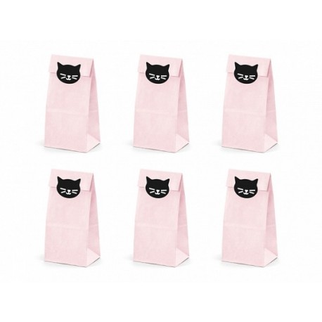 6 Sacs avec Chats