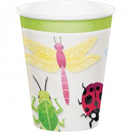 8 Gobelets Insectes 266 ml