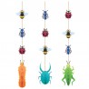 3 Suspensions Insectes