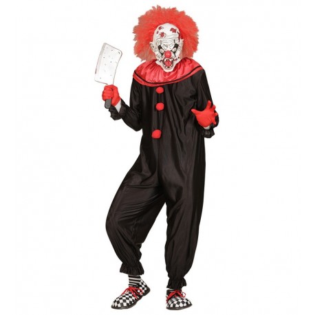 Déguisement de Clown Noir Tueur pour Adulte