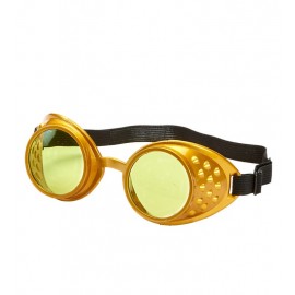 Lunettes Steampunk Dorées