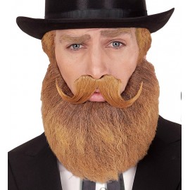 Barbe et Moustache Blonds