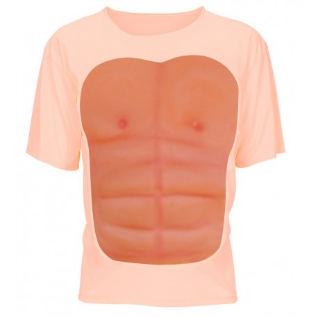 Tee-shirt avec Torse Musclé