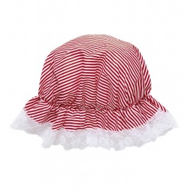 Bonnet à Rayures Blanches et Rouges