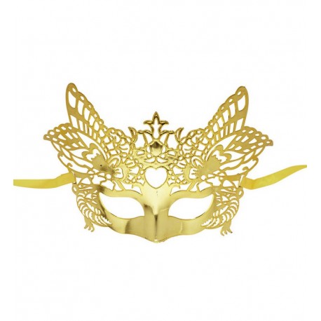 Masque pour les Yeux Doré Domino Venise