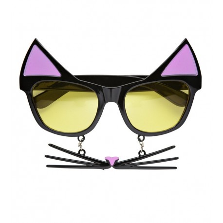 Lunettes de Chat avec Moustaches