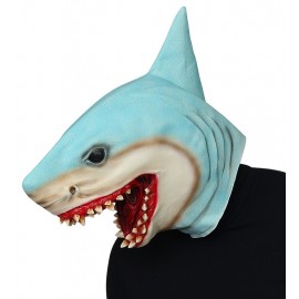 Masque Pleine Tête de Requin Tueur