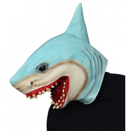 Masque Pleine Tête de Requin Tueur