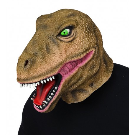 Masque Pleine Tête de Tyrannosaure T-Rex