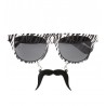 Lunettes de Macho avec Moustache