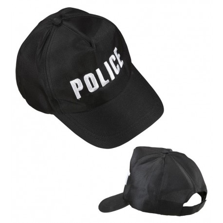 Casquette de Police Ajustable