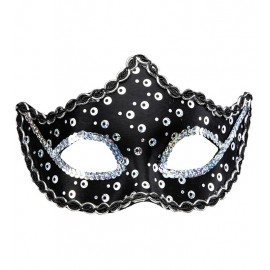 Masque Rialto avec Paillettes Holographiques