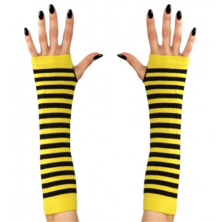 Gants sans Doigts Abeille