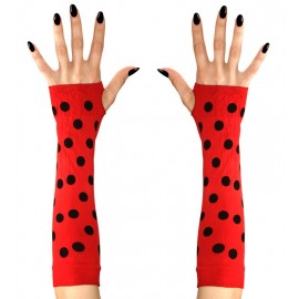 Gants sans Doigts Coccinelle