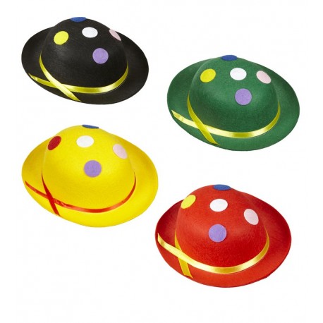 Mini Chapeau Melon à Pois