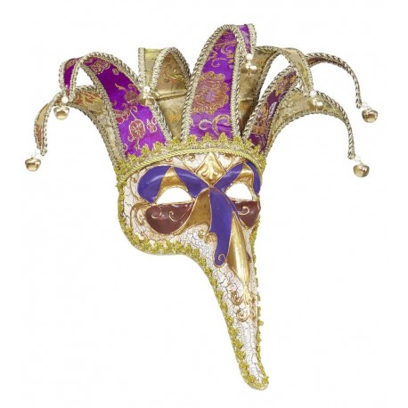 Masque Jolly avec Long Nez de Luxe