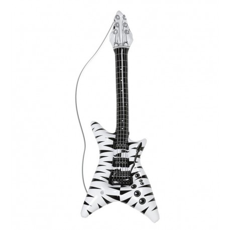 Guitare Gonflable de Rockstar Zèbre