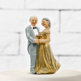 Figurine de Mariés pour Noces d'Or