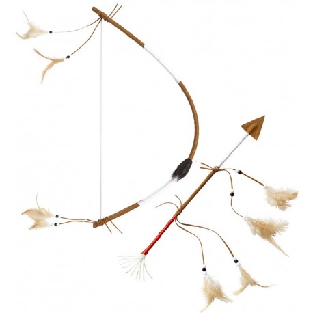 Arc Indien avec Flèche Authentique 60 cm