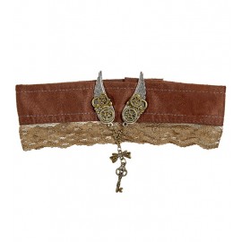 Collier Steampunk avec petits details