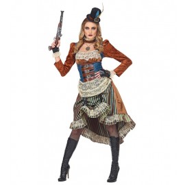 Déguisement de Dame Steampunk pour Femme