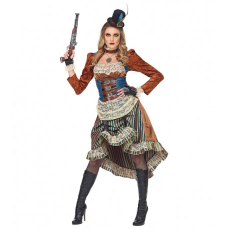 Déguisement de Dame Steampunk pour Femme