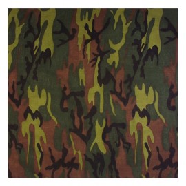 Bandana de Camouflage 55 x 55 cm