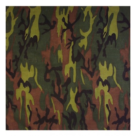 Bandana de Camouflage 55 x 55 cm