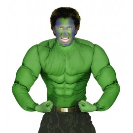 Top Muscles Verts de Hulk pour Adulte
